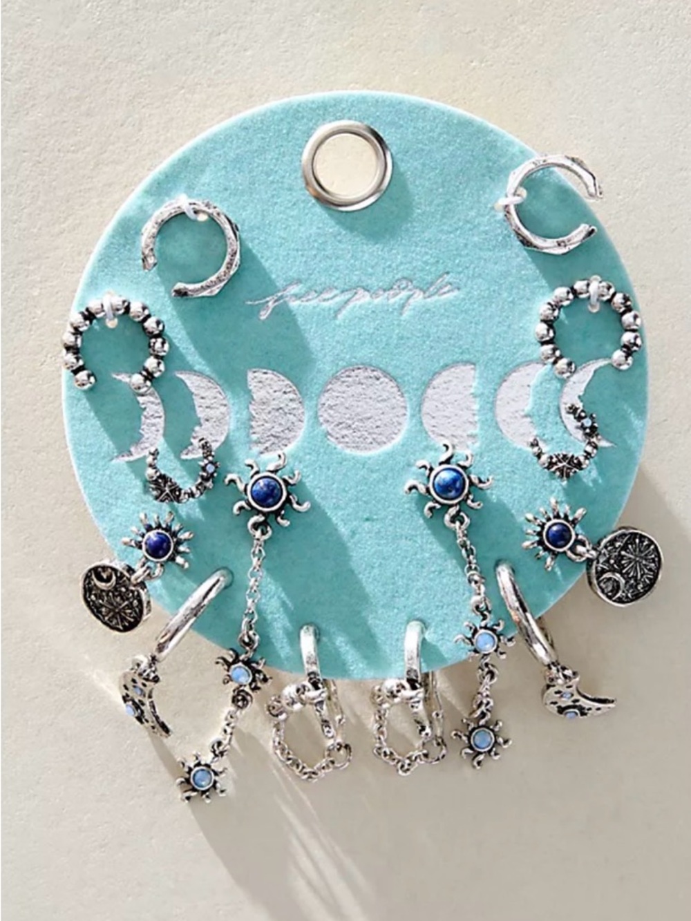 Free People Driftwood Earring Set NWT x 7 Pair